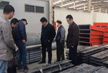 热烈欢迎江西铜业集团有限公司来工业除尘设备厂家zoty中欧公司考察！