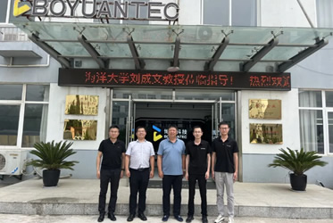 粉尘治理/脉冲布袋除尘器zoty中欧科技-热烈欢迎江苏海洋大学刘成文教授一行莅临zoty中欧参观考察！